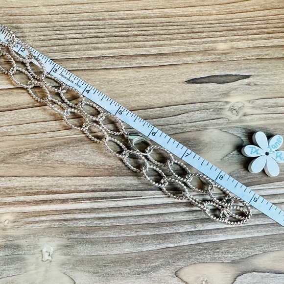 18.5" Tiffany & Co. Twist Oval Link Chain Necklace in Silver - Picture 5 of 5